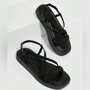 Women’s black sandal